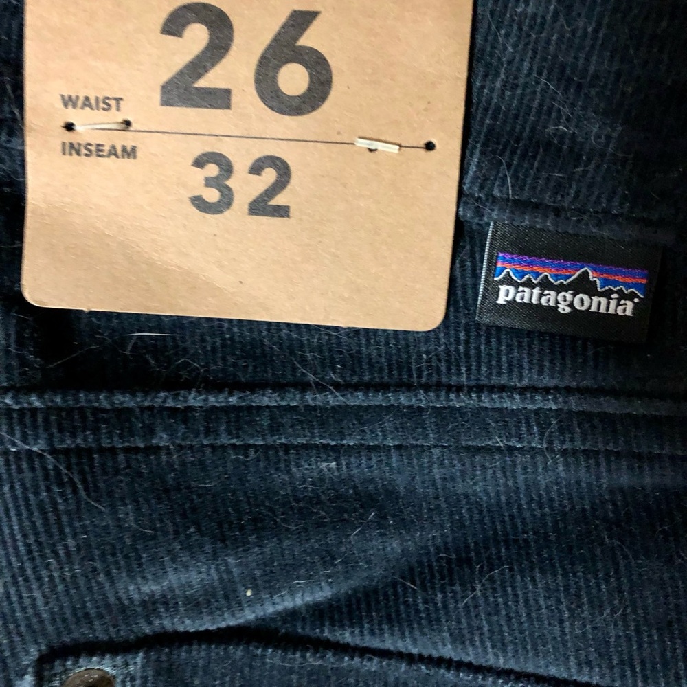 Patagonia Women’s Slim Straight Corduroy Jeans in Navy